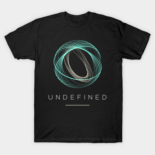 Undefined Abstract Geometry Space Design T-Shirt by New East 